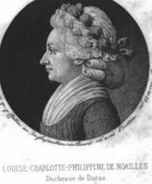 Portrait de Louise Henriette de Noailles (1745 - 1832)