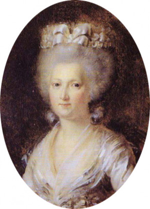 Portrait de Françoise Madeleine de Preissac (1724 - 1806)