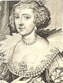 Portrait de Amalia van Oranje-Nassau (1581 - 1667)