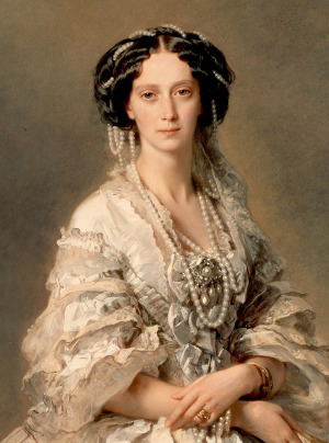 Portrait de Maria von Hessen und bei Rhein (1824 - 1880)