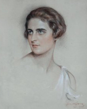 Portrait de Carmen de La Rochefoucauld (1902 - 1999)