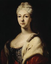 Portrait de Natalia Romanov (1714 - 1728)