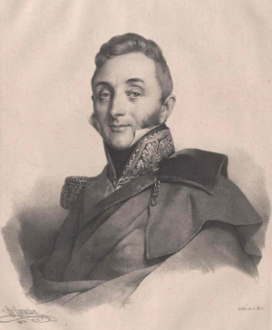 Portrait de Victor de Rouvroy de Saint-Simon (1782 - 1865)