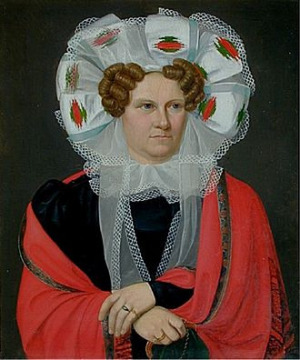 Portrait de Friederike Münther (1765 - 1835)