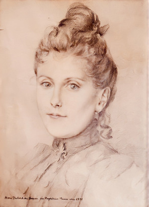 Portrait de Marie Testard du Cosquer (1880 - 1930)