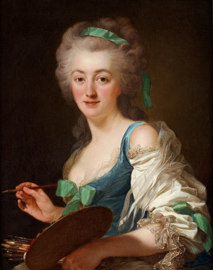 Portrait de Anne Vallayer-Coster (1744 - 1818)