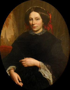 Portrait de Marguerite Victorine Claire de Brachet de Floressac (1842 - 1909)