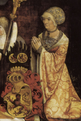 Portrait de Ottilie von Katzenelnbogen (ca 1451 - 1517)