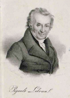Portrait de Pigault-Lebrun (1753 - 1835)