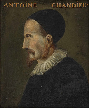 Portrait de Antoine de Chandieu (1534 - 1591)