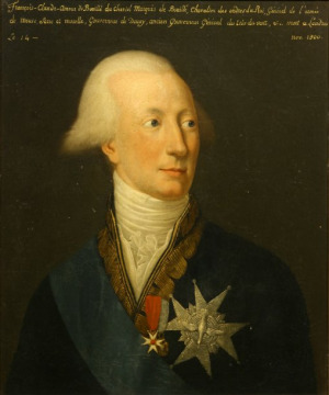 Portrait de le Marquis de Bouillé (1739 - 1800)