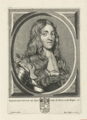 Portrait de Ferdinand Gaston Lamoral de Croÿ (1641 - 1720)