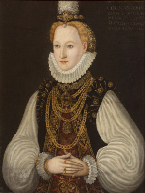Portrait de Margareta von Pommern (1553 - 1581)