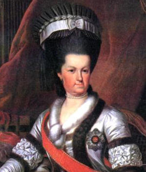 Portrait de Karoline Louise von Hessen-Darmstadt (1723 - 1783)