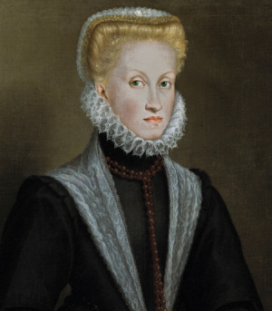 Portrait de Ana de Austria (1549 - 1580)