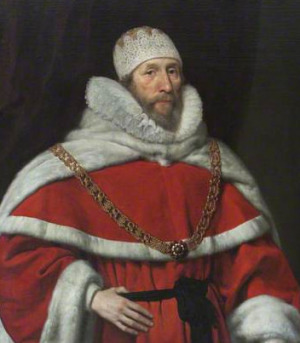 Portrait de Sir Henry Hobart (1563 - 1625)