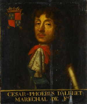 Portrait de César d'Albret (1614 - 1676)