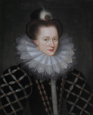 Portrait de Emilia van Oranje-Nassau (1569 - 1629)