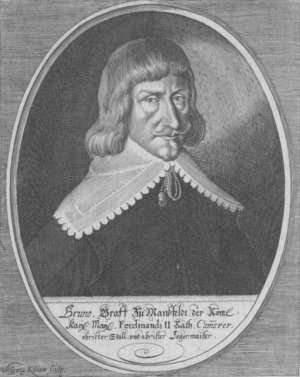 Portrait de Bruno von Mansfeld (1576 - 1644)