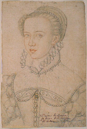 Portrait de Diane de La Mark (1544 - 1612)