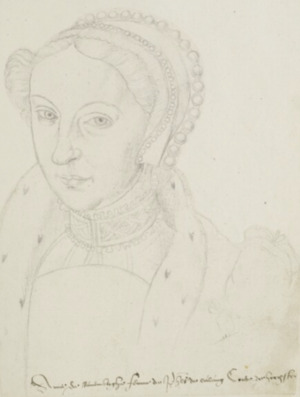 Portrait de Anna von Rennenberg