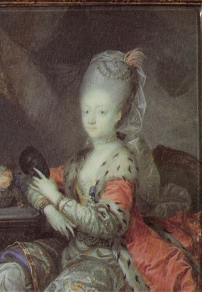 Portrait of Louise von Oldenburg (1750 - 1831)