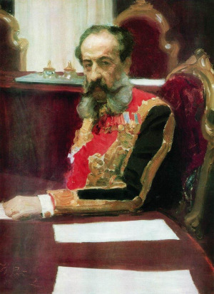 Portrait de Mikhaïl Wolkonsky (1832 - 1909)