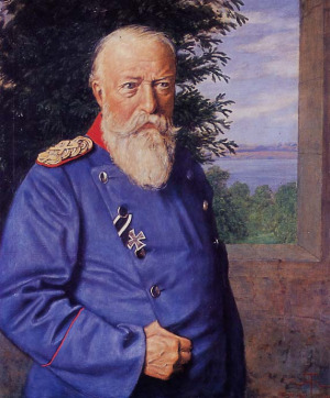 Portrait de Friedrich von Baden (1826 - 1907)
