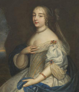 Portrait de Gabrielle Louise de Rouvroy de Saint-Simon (1646 - 1684)