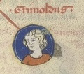 Portrait of Grimoald de Neustrie (c. 689 - 714)