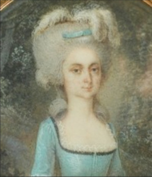 Portrait de Marie Anne Pichon (1752 - ca 1794)