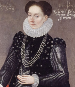 Portrait de Charlotte de Bourbon-Montpensier (ca 1546 - 1582)