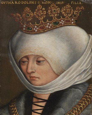 Portrait de Judith von Habsburg (1271 - 1297)
