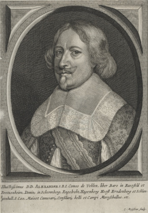 Portrait de Alexander von Velen (ca 1599 - 1675)