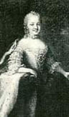 Portrait de Karoline Franziska Dorothea von Parkstein (1762 - 1816)