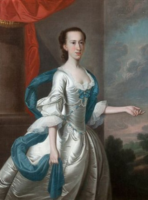 Portrait de Elizabeth Wragg (1736 - 1773)