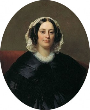 Portrait de Albertine Joséphine de Sainte-Aldegonde (1789 - 1843)