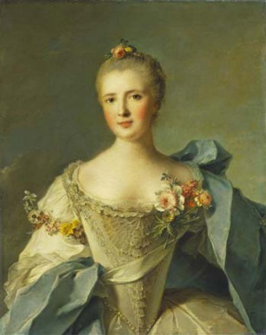 Portrait de Mademoiselle de Roquelaure (1715 - 1782)