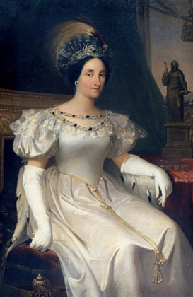 Portrait of Maria Beatrice di Savoia (1792 - 1840)