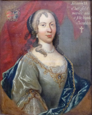 Portrait de Élisabeth von Hatzfeld (1645 - 1706)