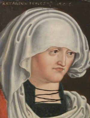 Portrait de Katharina von Habsburg (1420 - 1493)