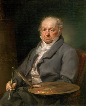 Portrait de Francisco de Goya (1746 - 1828)