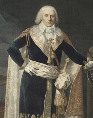 Portrait de le Vicomte de Barras (1755 - 1829)