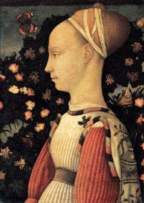 Portrait de Ginevra d'Este (1419 - 1440)