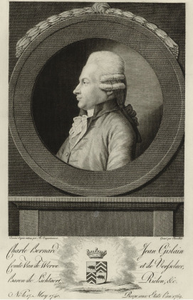 Portrait de Charles Bernard van de Werve (1740 - 1813)