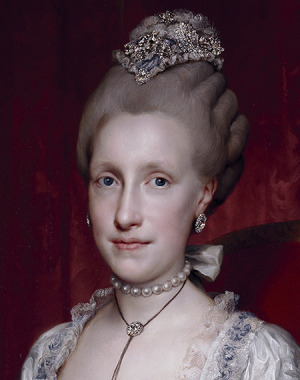 Portrait de María Luisa de Borbón (1745 - 1792)