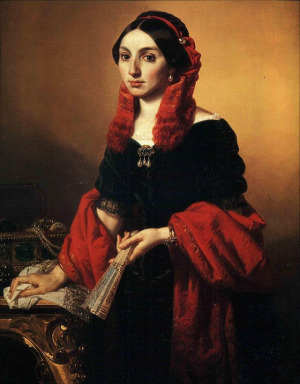 Portrait de Louise de Bourbon-Artois (1809 - 1891)