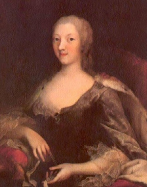 Portrait de Christine von Hessen-Rheinfels-Rotenburg (1717 - 1778)