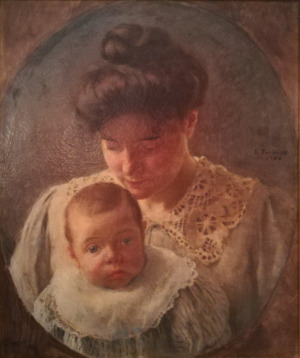Portrait de Jeanne Bonin (1880 - 1952)