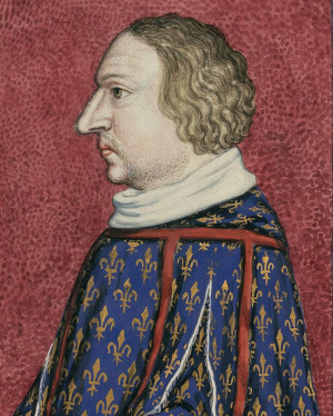 Portrait de Louis Ier de Naples (1339 - 1384)